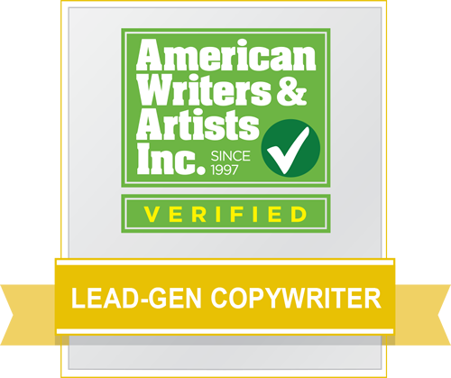 Lead-Gen Copywriter Badge