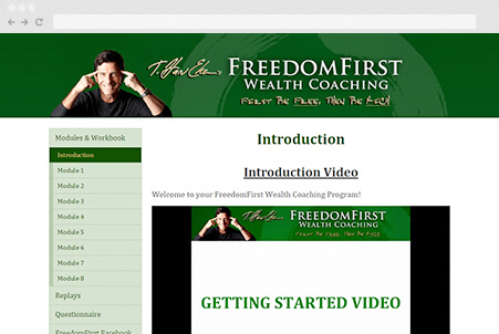 T. Harv Eker - FreedomFirst Wealth Coaching