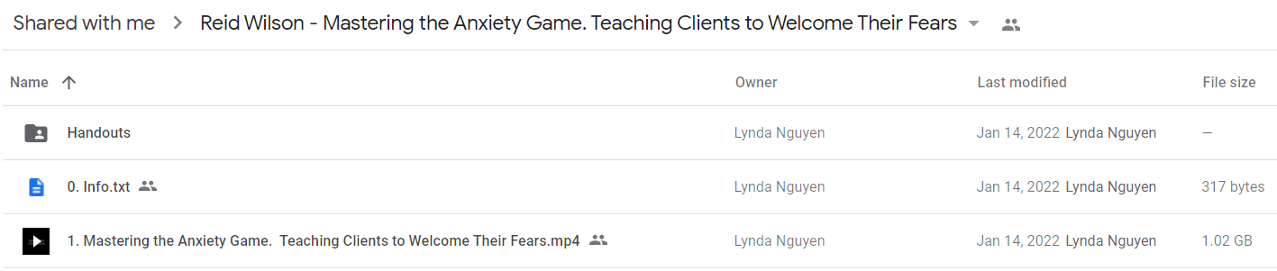 Reid Wilson - Mastering the Anxiety Game Teaching Clients to Welcome Their Fears1