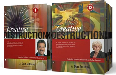 Dan Sullivan (Strategic Coach) – Creative Destruction Series