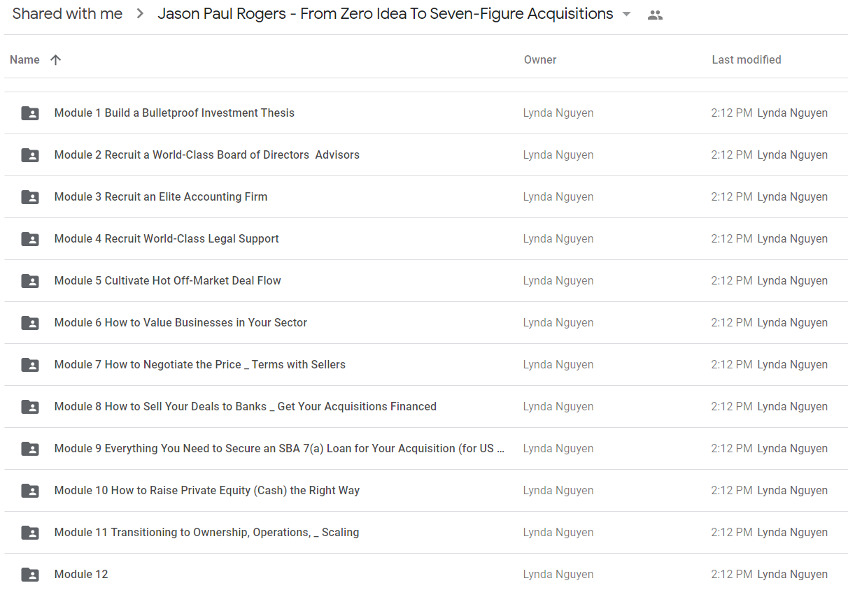 Jason Paul Rogers – From Zero Idea to Seven-Figures Acquisition1