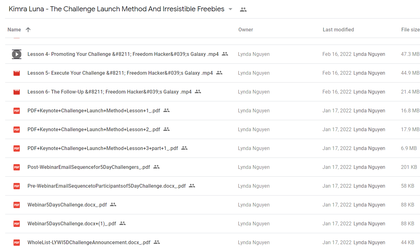Kimra Luna - The Challenge Launch Method And Irresistible Freebies1