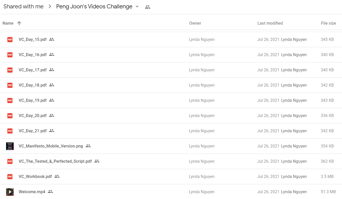 PenPeng Joon – Videos Challenge (2019)2g Joon – Videos Challenge (2019)