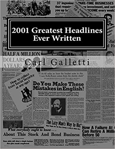 Carl Galletti – 2001 Greatest Headlines Ever Written1