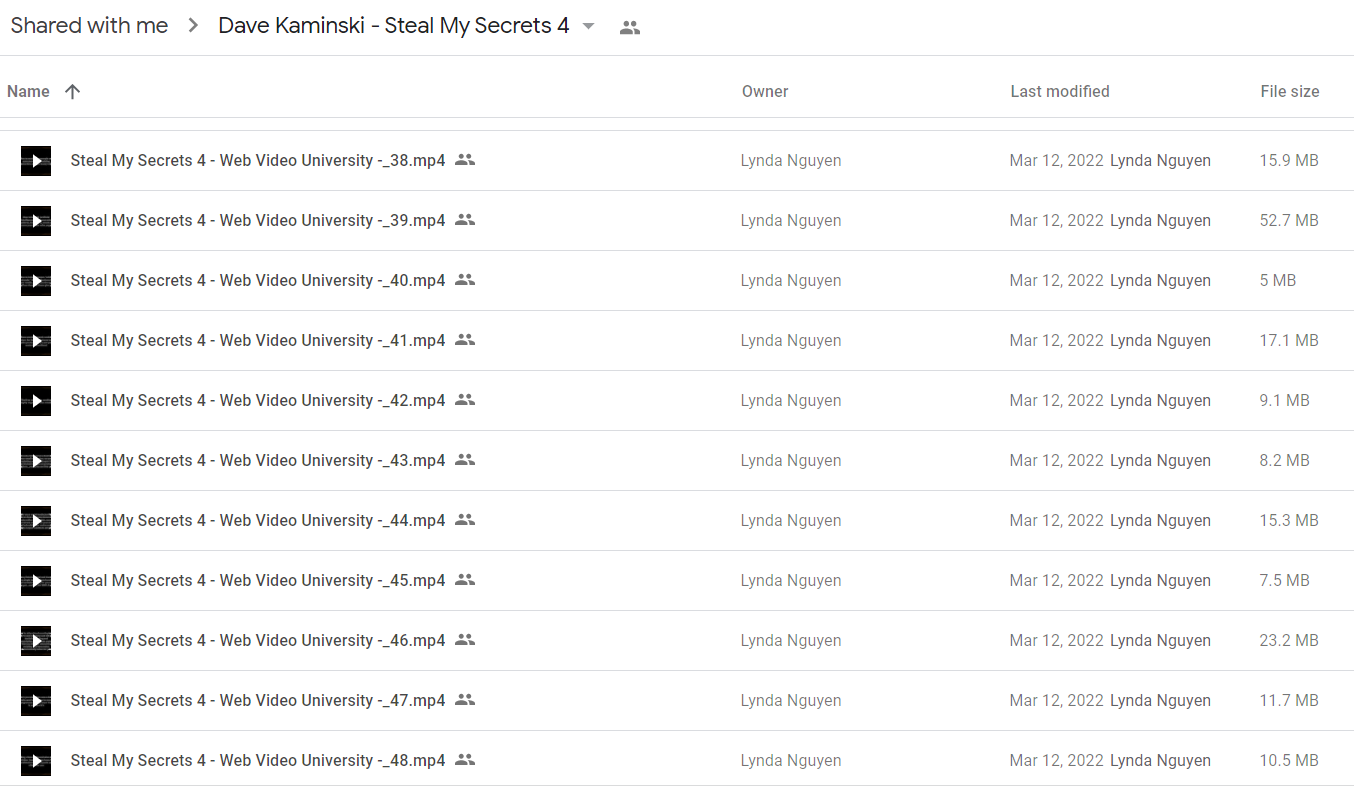 Dave Kaminski – Steal My Secrets 4.