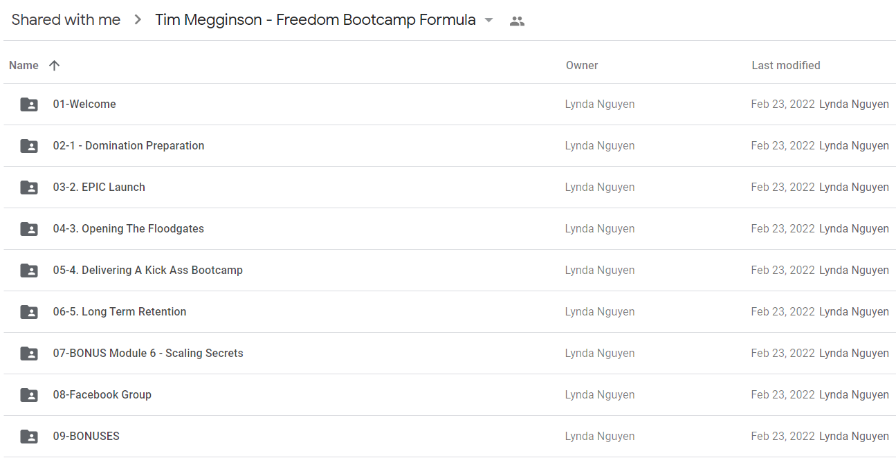 Tim Megginson - Freedom Bootcamp Formula1